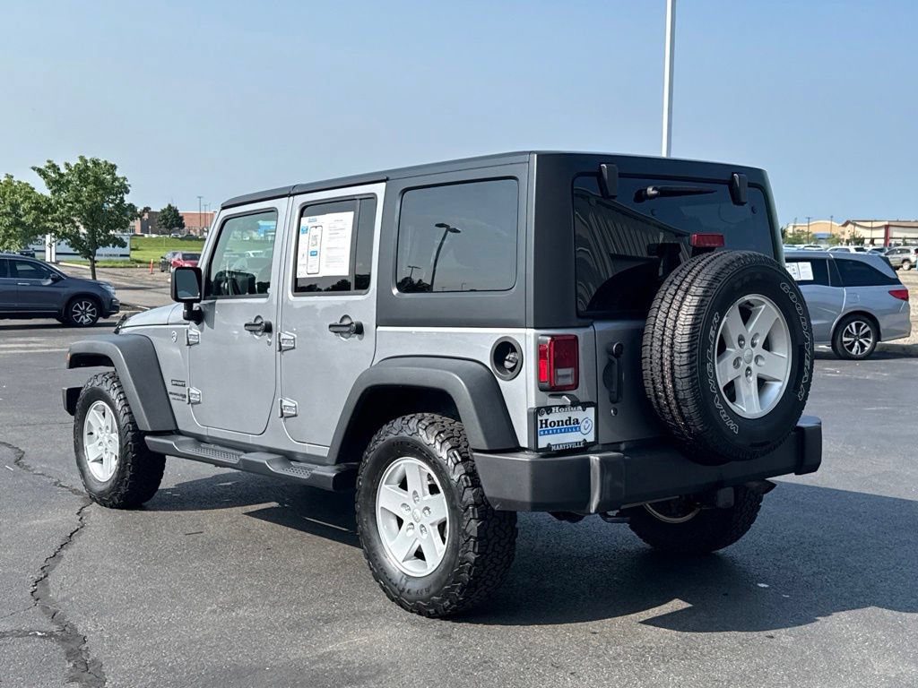 Used 2018 Jeep Wrangler Unlimited Sport S AWD/4WD image 5