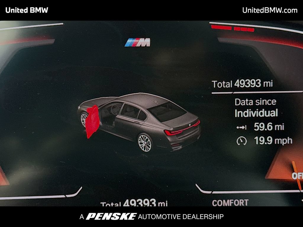 Used 2020 BMW 740i w/ M Sport Package RWD image 7