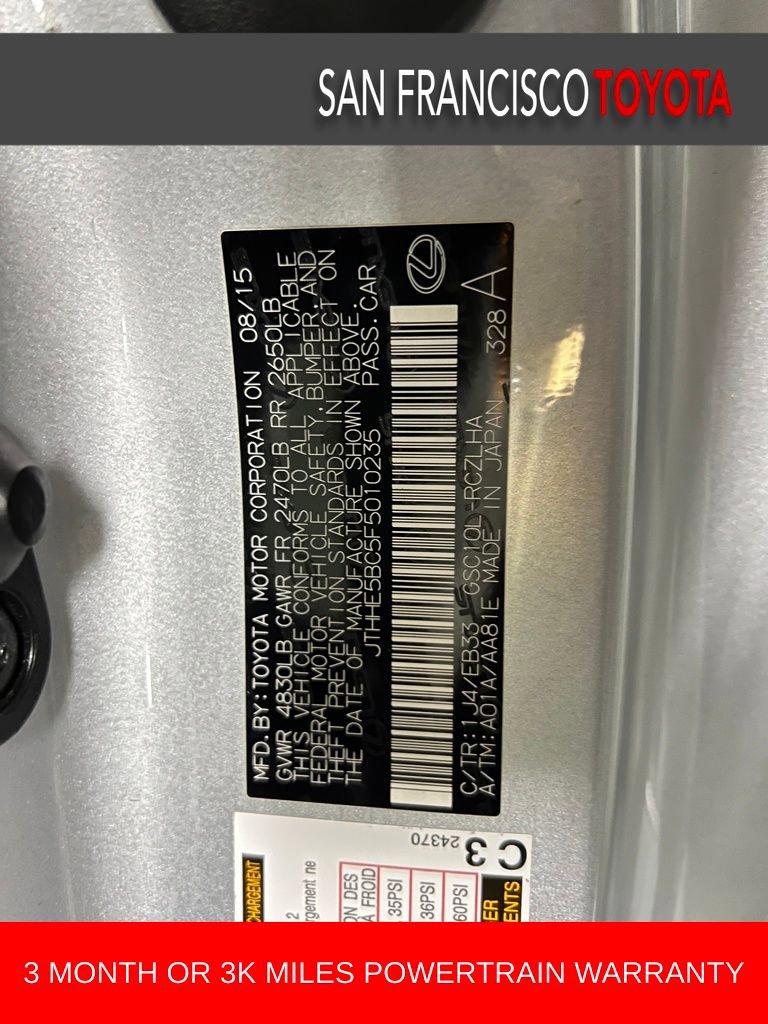 Used 2015 Lexus RC 350 image 39