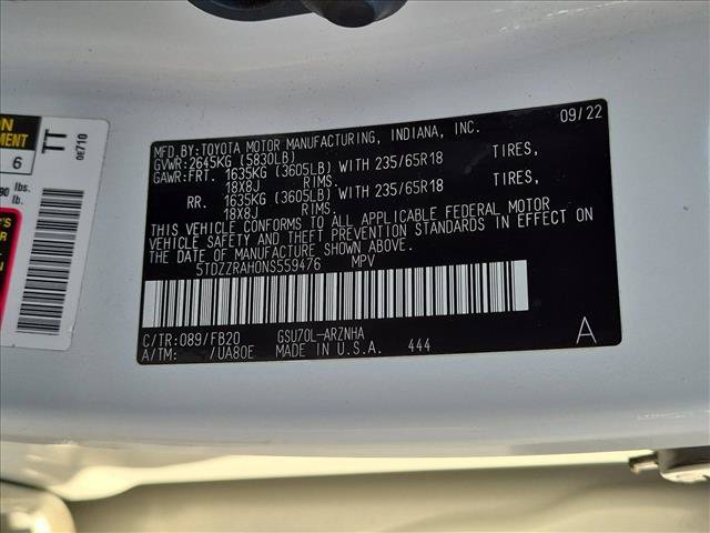 Used 2022 Toyota Highlander LE FWD image 13