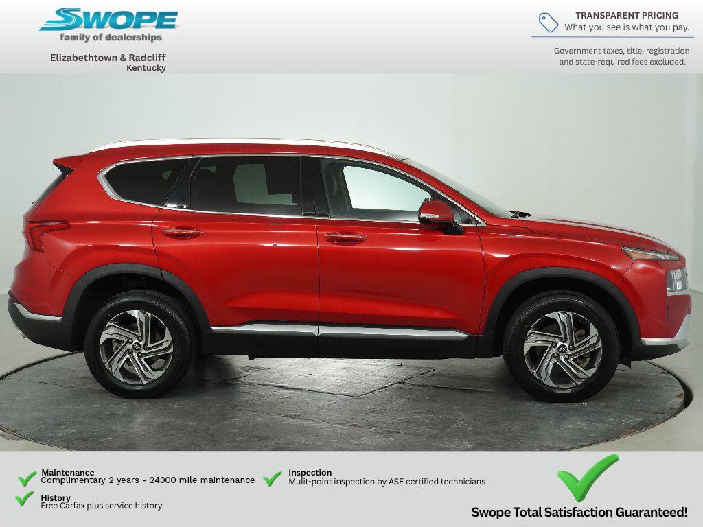Used 2022 Hyundai Santa Fe SEL w/ Convenience + Premium Package AWD/4WD image 3