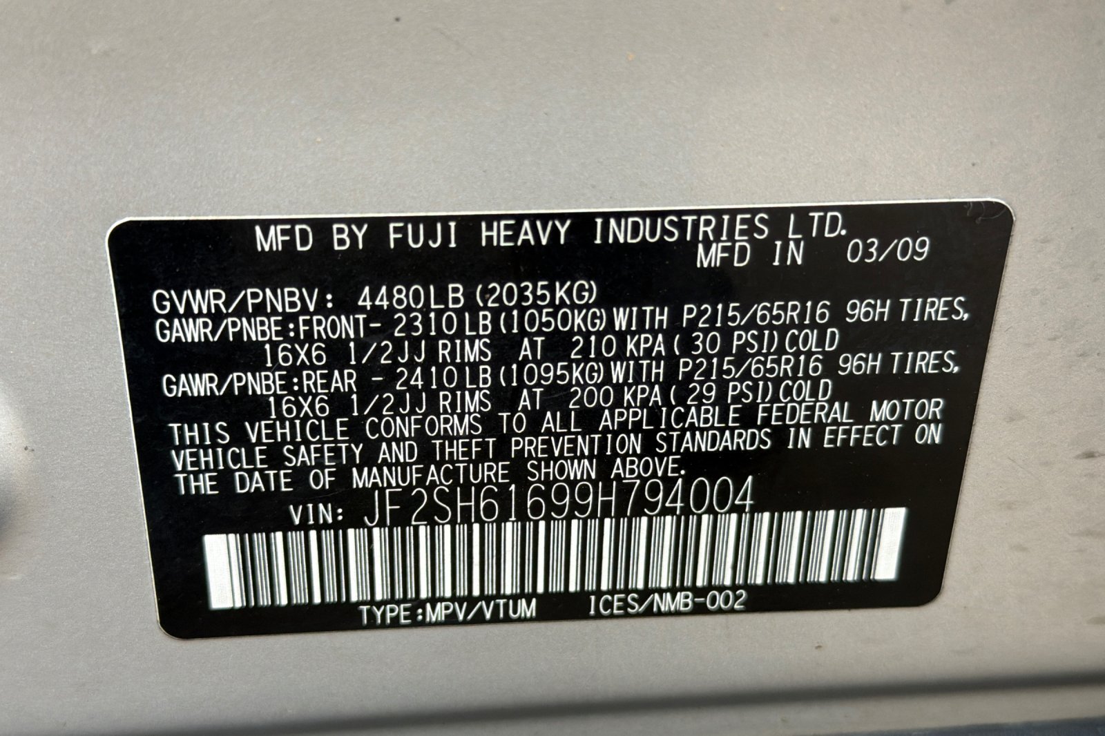 Used 2009 Subaru Forester 2.5X AWD/4WD image 22
