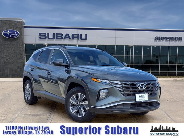 Used 2022 Hyundai Tucson Blue w/ Cargo Package AWD/4WD image 1