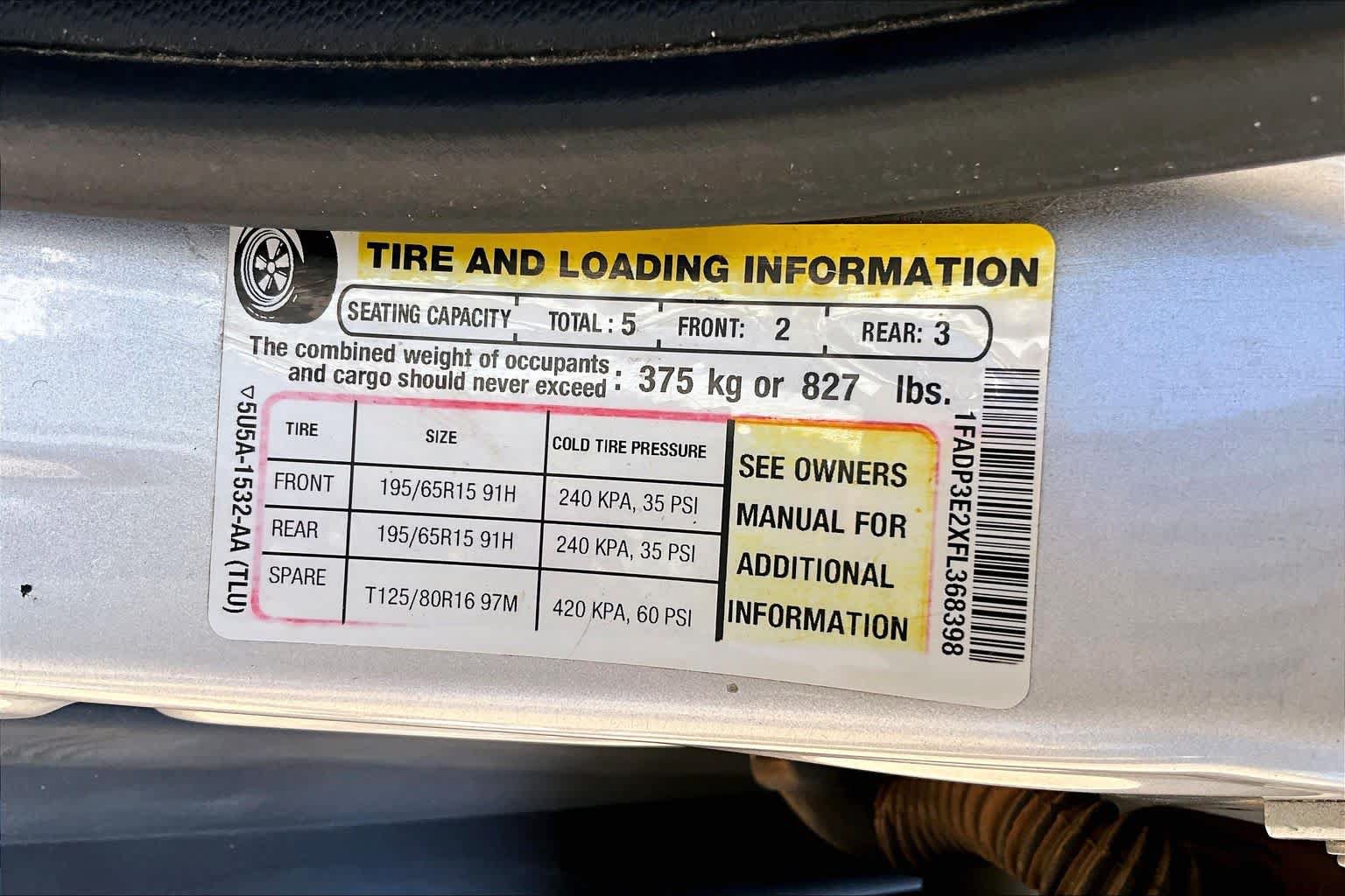 Used 2015 Ford Focus S FWD image 34