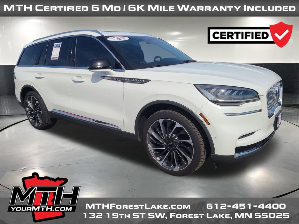 Used 2022 Lincoln Aviator Reserve w/ Equipment Group 201A