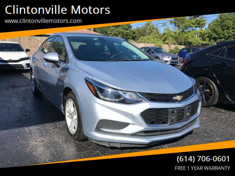 Used 2017 Chevrolet Cruze LT
