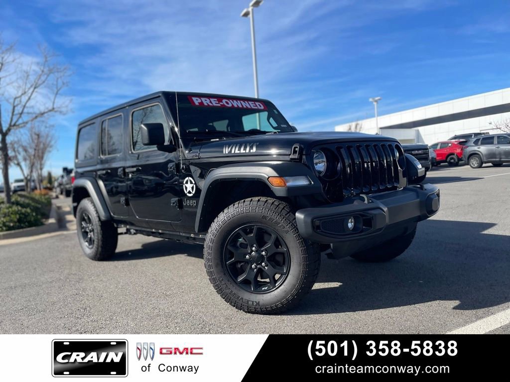 Used 2021 Jeep Wrangler Unlimited Sport video 1