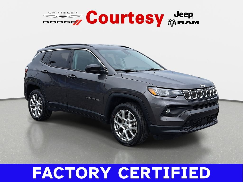 Certified 2022 Jeep Compass Latitude