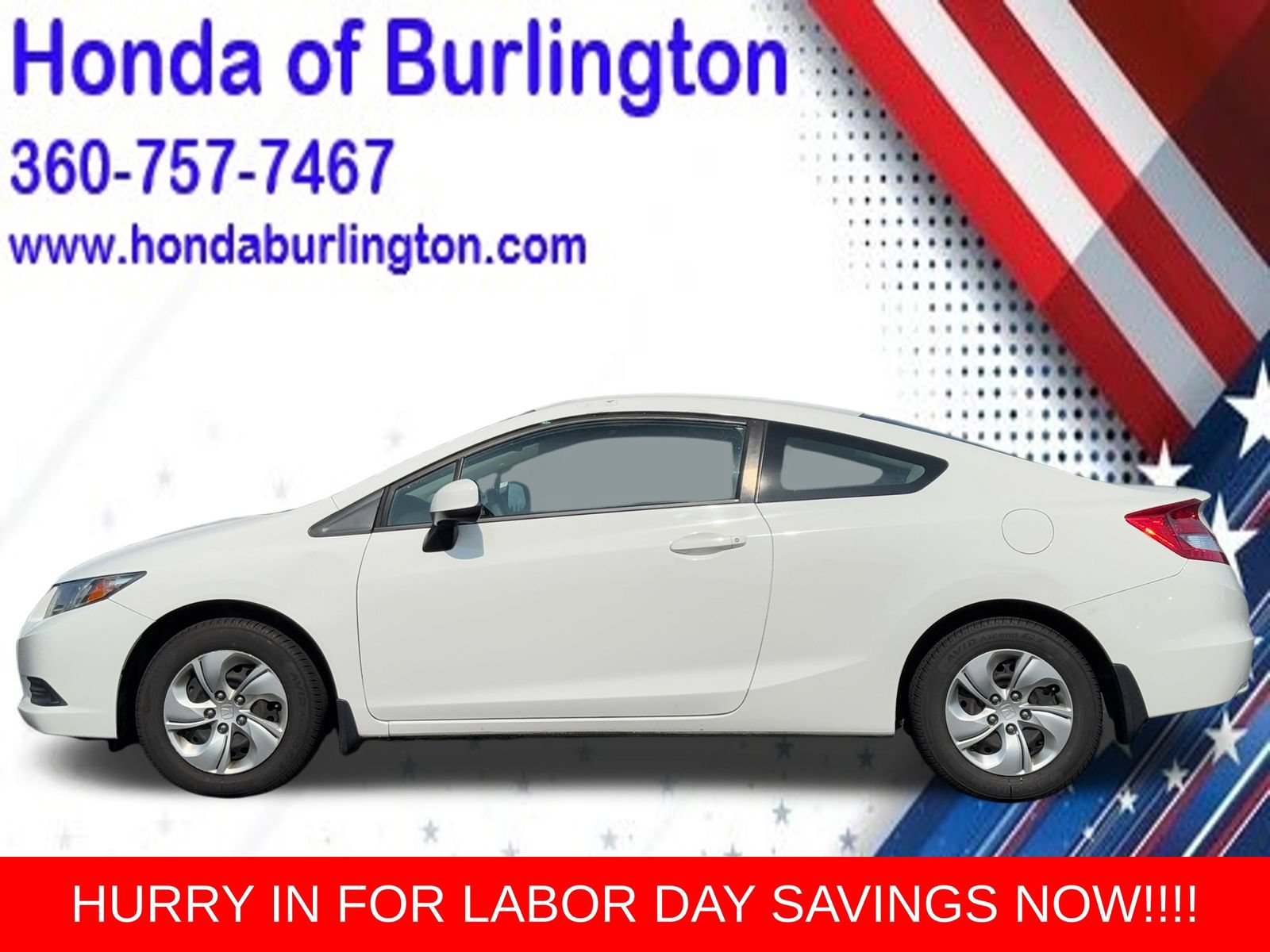 Used 2013 Honda Civic LX image 3