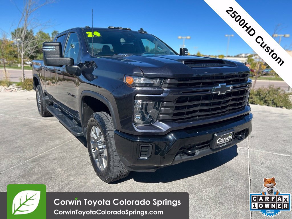 Used 2024 Chevrolet Silverado 2500 Custom w/ Custom Value Package