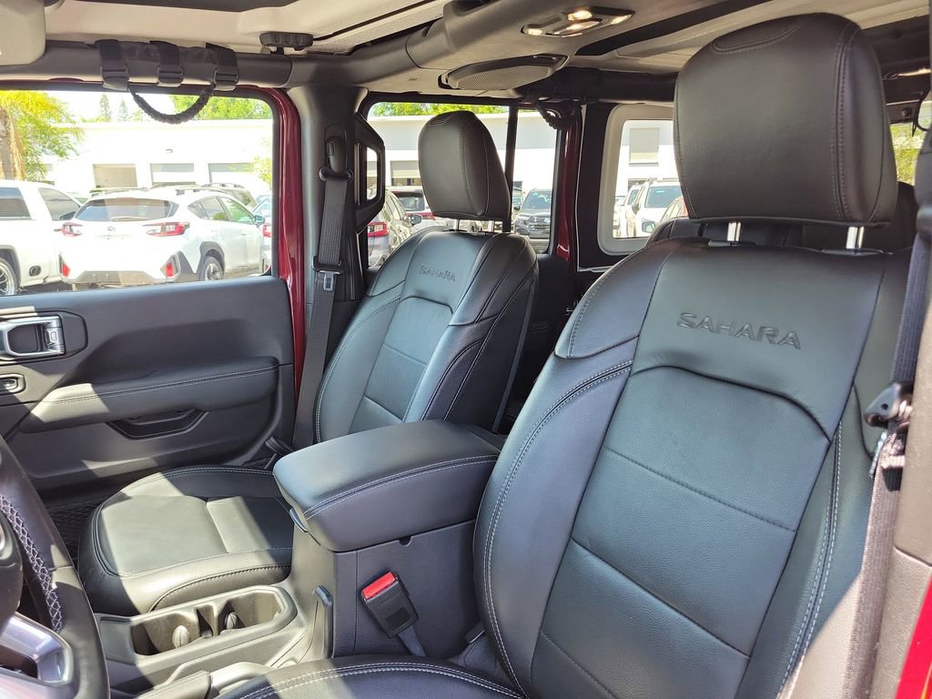 Used 2021 Jeep Wrangler Unlimited Sahara AWD/4WD image 19