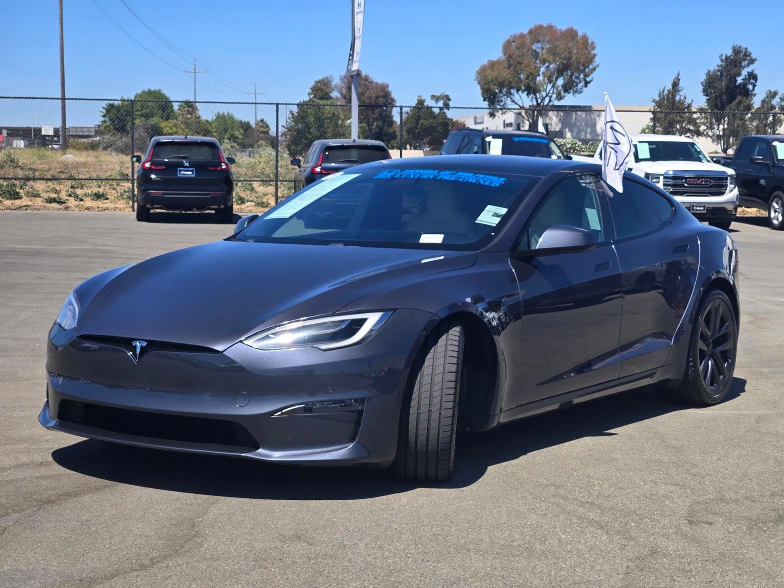 Used 2021 Tesla Model S Plaid AWD/4WD image 3
