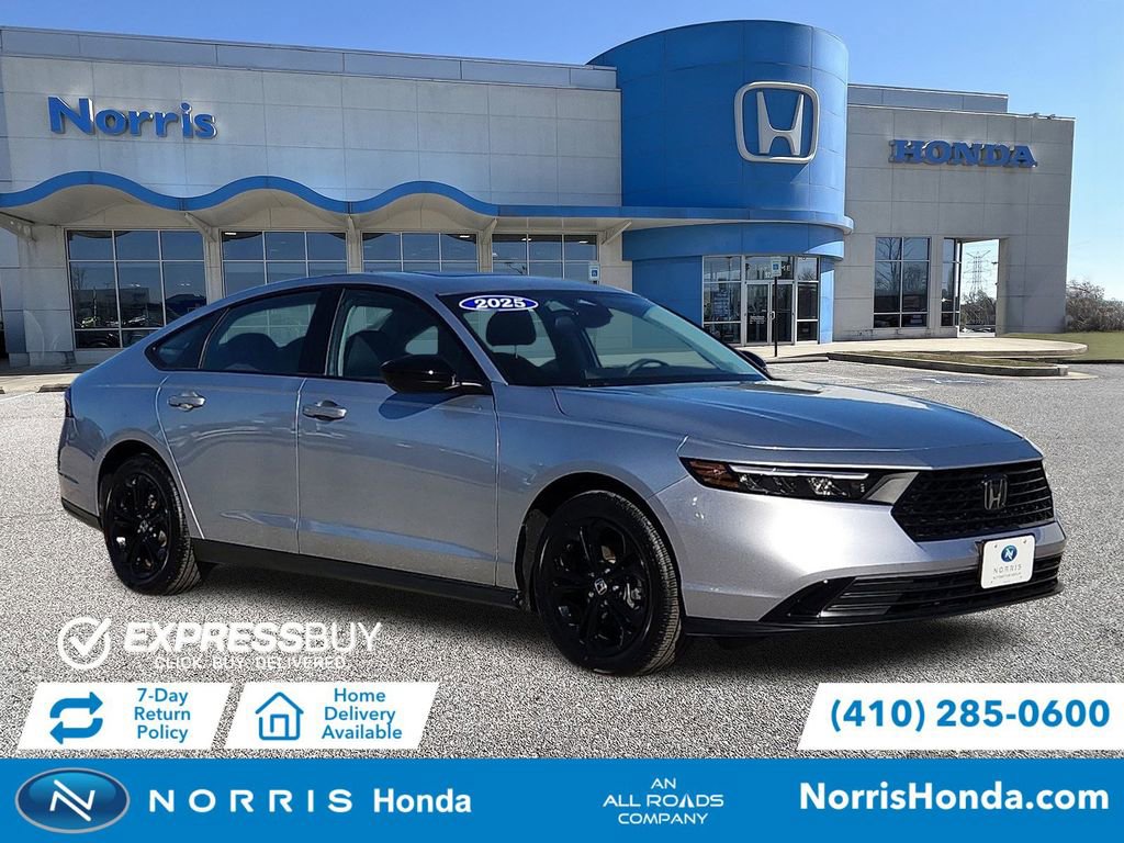 Certified 2025 Honda Accord SE image 1