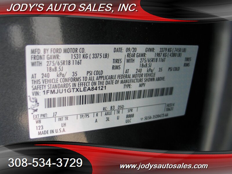 Used 2020 Ford Expedition XL AWD/4WD image 36