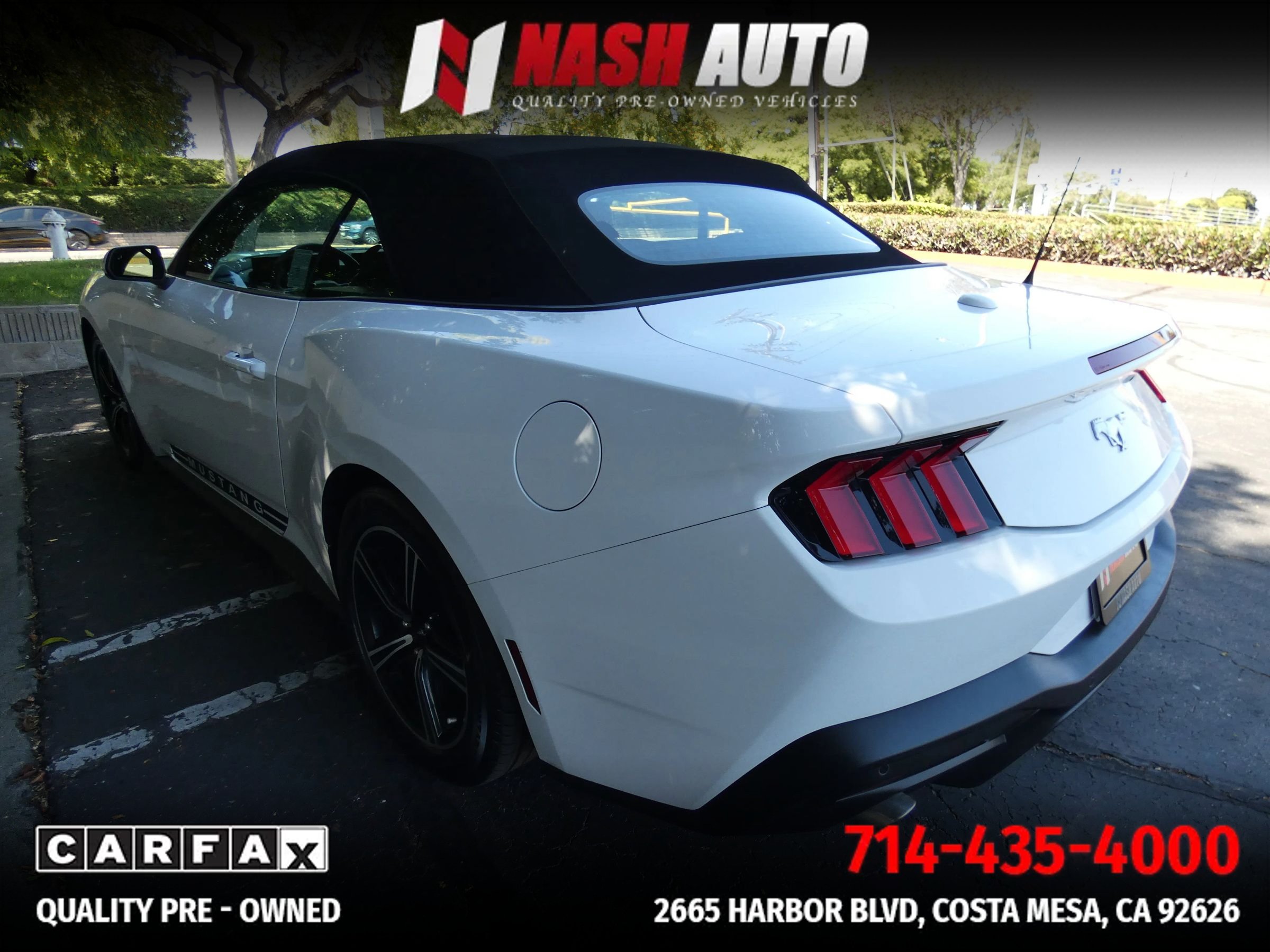 Used 2024 Ford Mustang Convertible RWD image 63