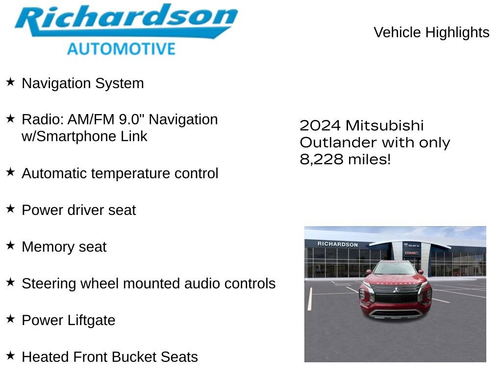 Used 2024 Mitsubishi Outlander SEL image 10