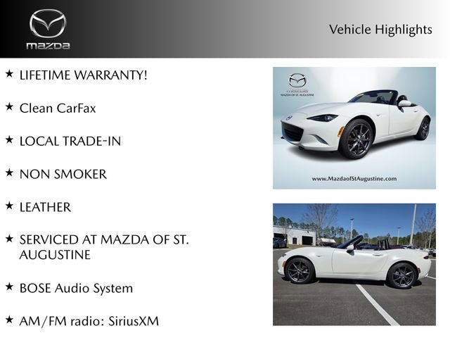 Used 2018 MAZDA MX-5 Miata Grand Touring image 2