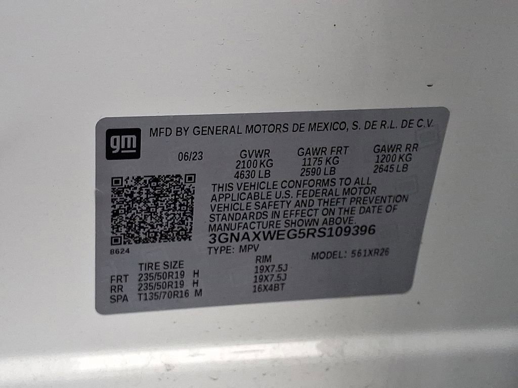 Used 2024 Chevrolet Equinox RS image 28