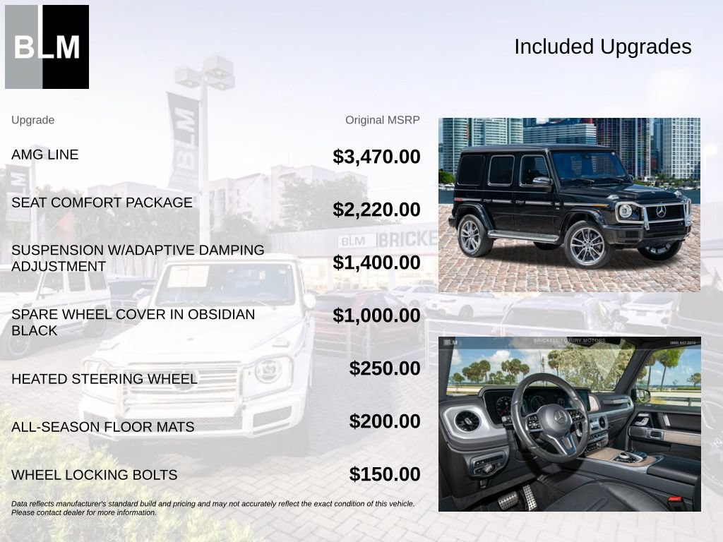 Used 2021 Mercedes-Benz G 550 w/ AMG Line image 9
