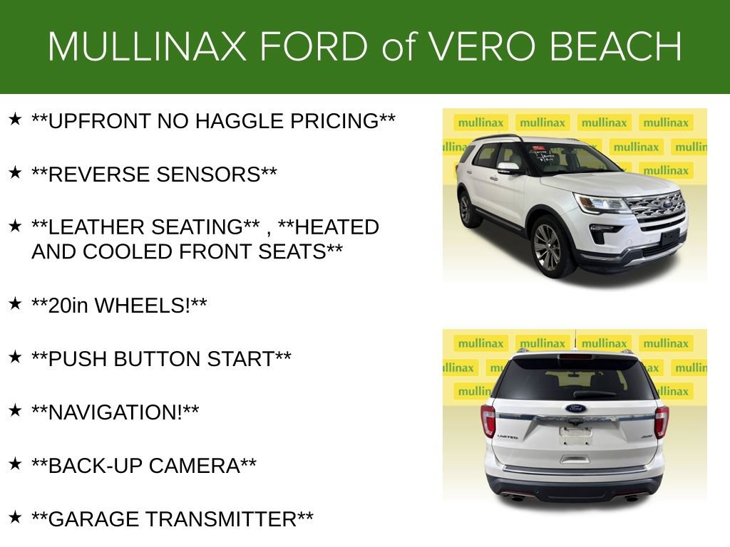 Used 2018 Ford Explorer Limited AWD/4WD image 5