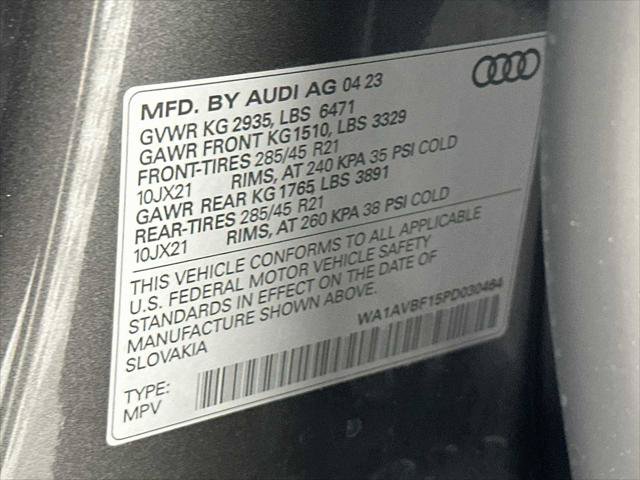 Certified 2023 Audi Q8 Premium w/ Convenience Package AWD/4WD image 31