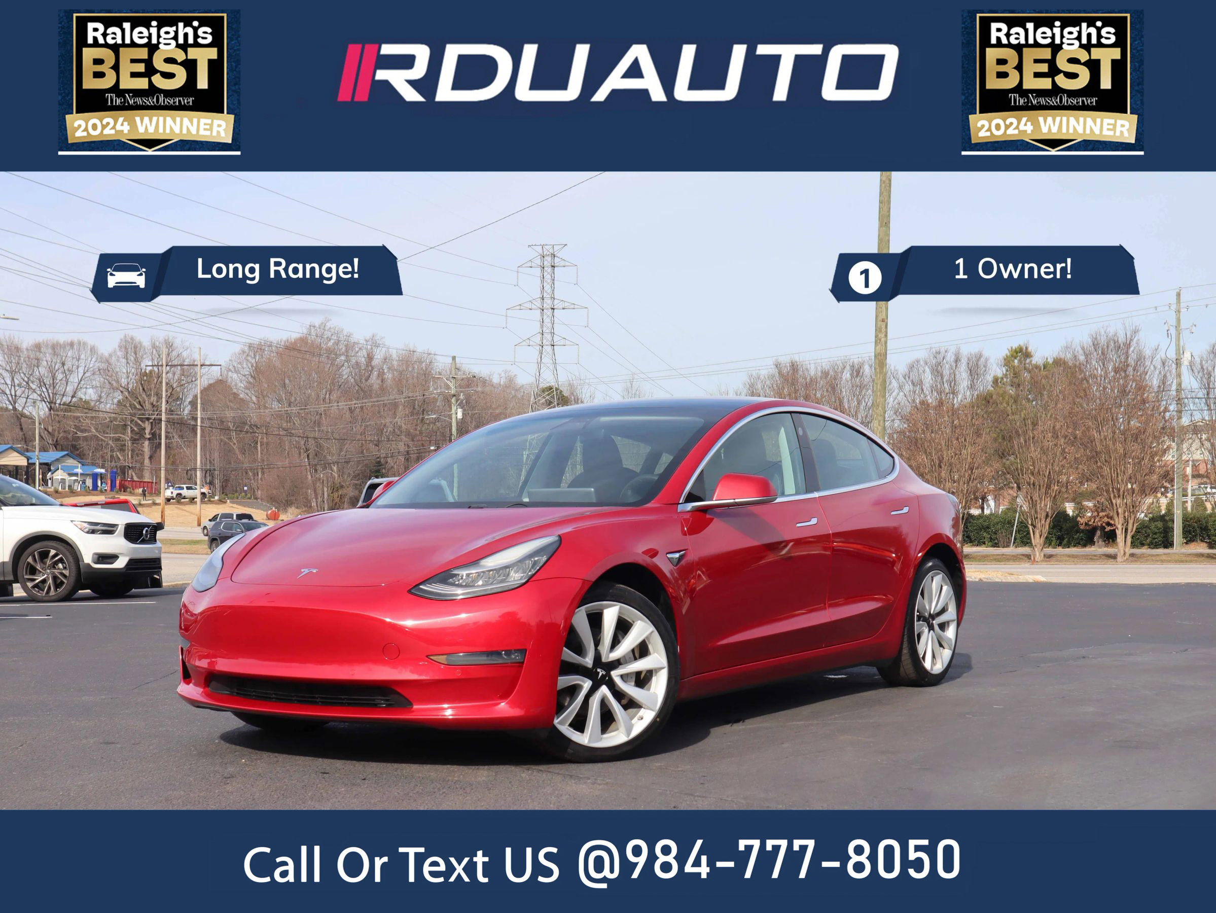 Used 2019 Tesla Model 3 Long Range
