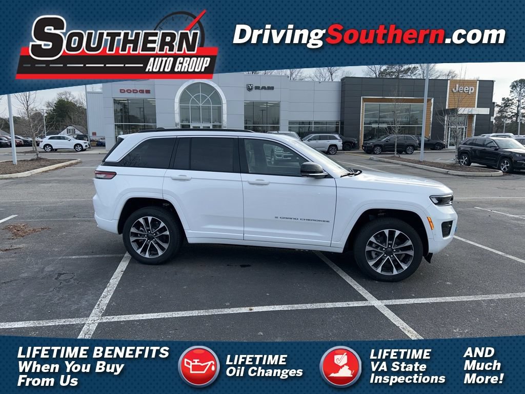 New 2024 Jeep Grand Cherokee Overland w/ Advanced Protech Group III AWD/4WD image 1