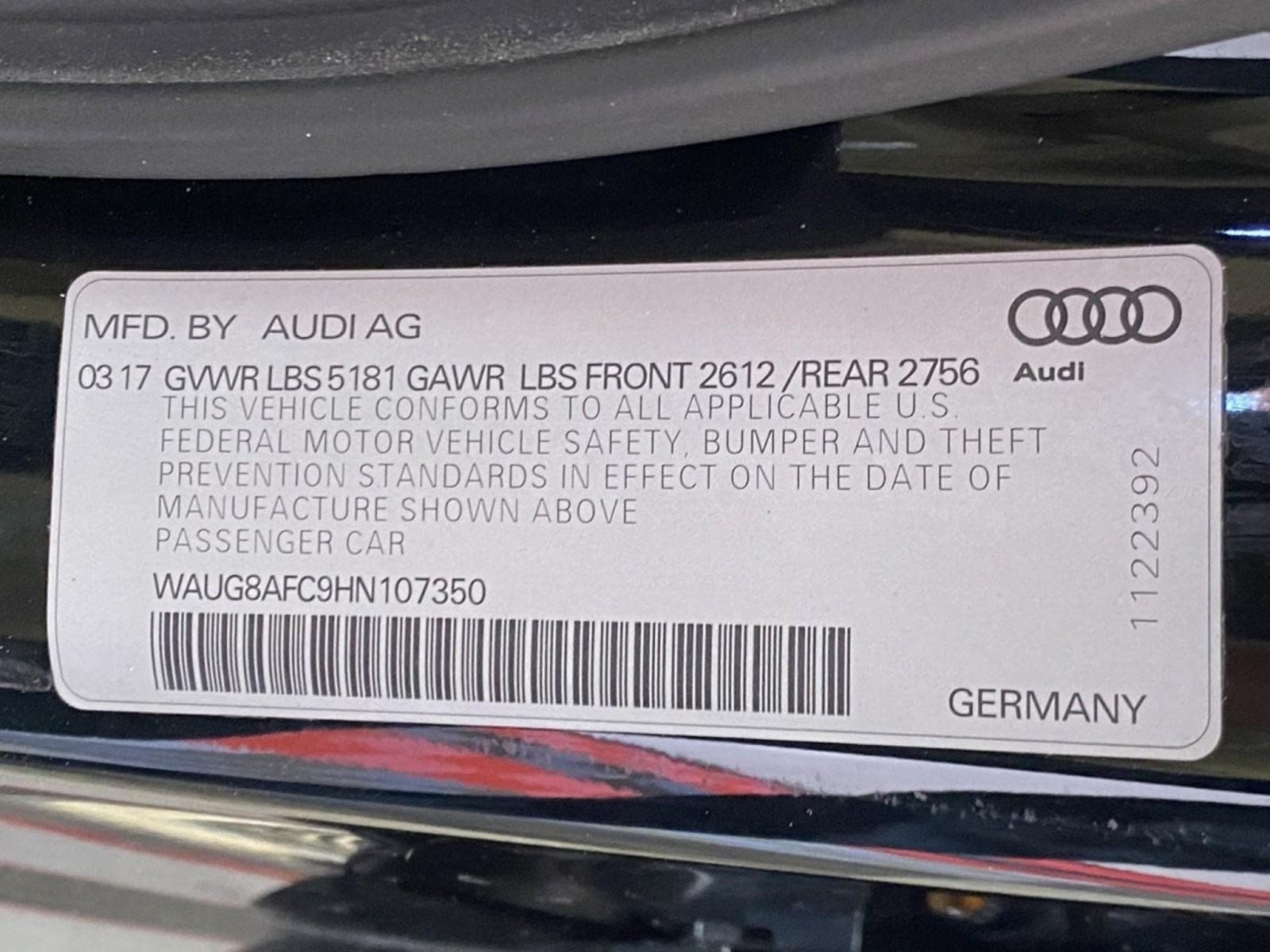 Used 2017 Audi A6 2.0T Premium Plus w/ Premium Plus Package AWD/4WD image 32
