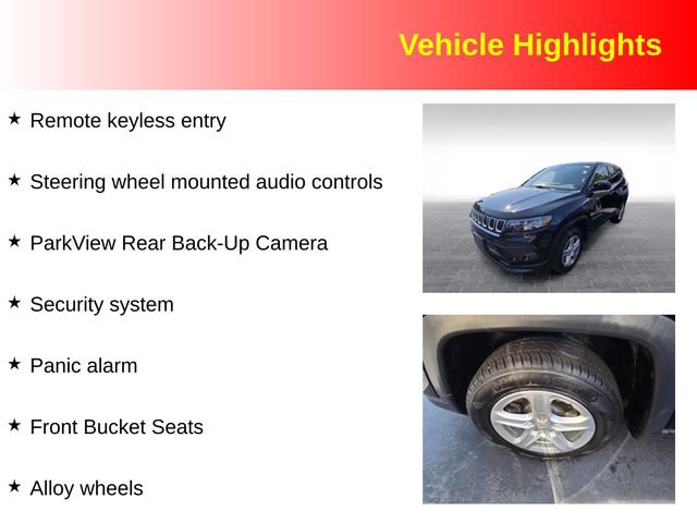 Used 2023 Jeep Compass Sport AWD/4WD image 3
