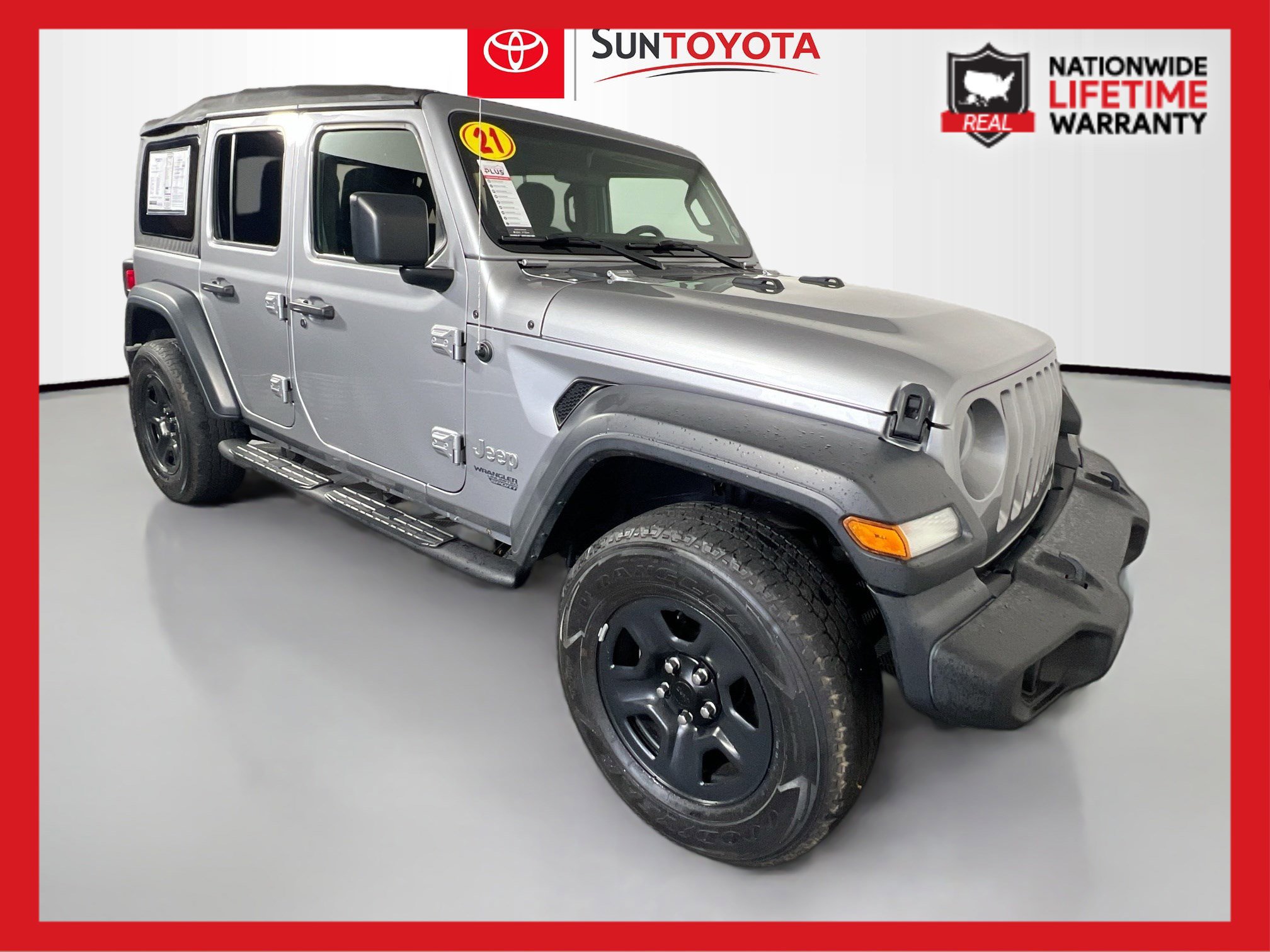 Used 2021 Jeep Wrangler Unlimited Sport