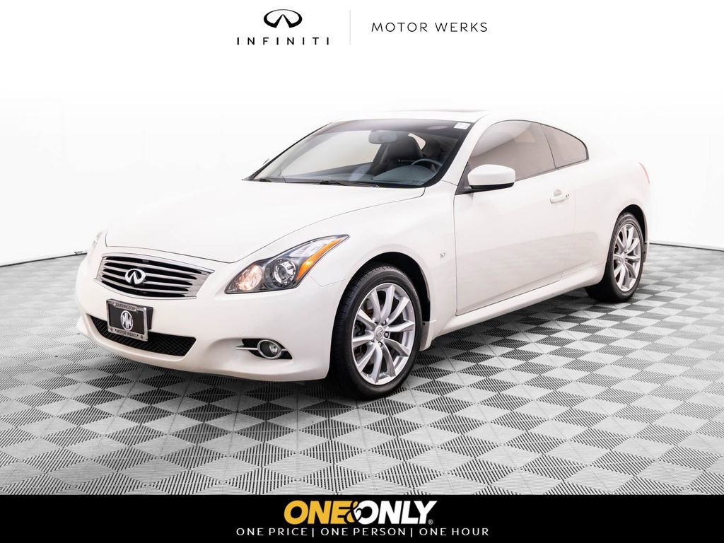 Used 2015 INFINITI Q60 AWD Coupe w/ Premium Package image 1