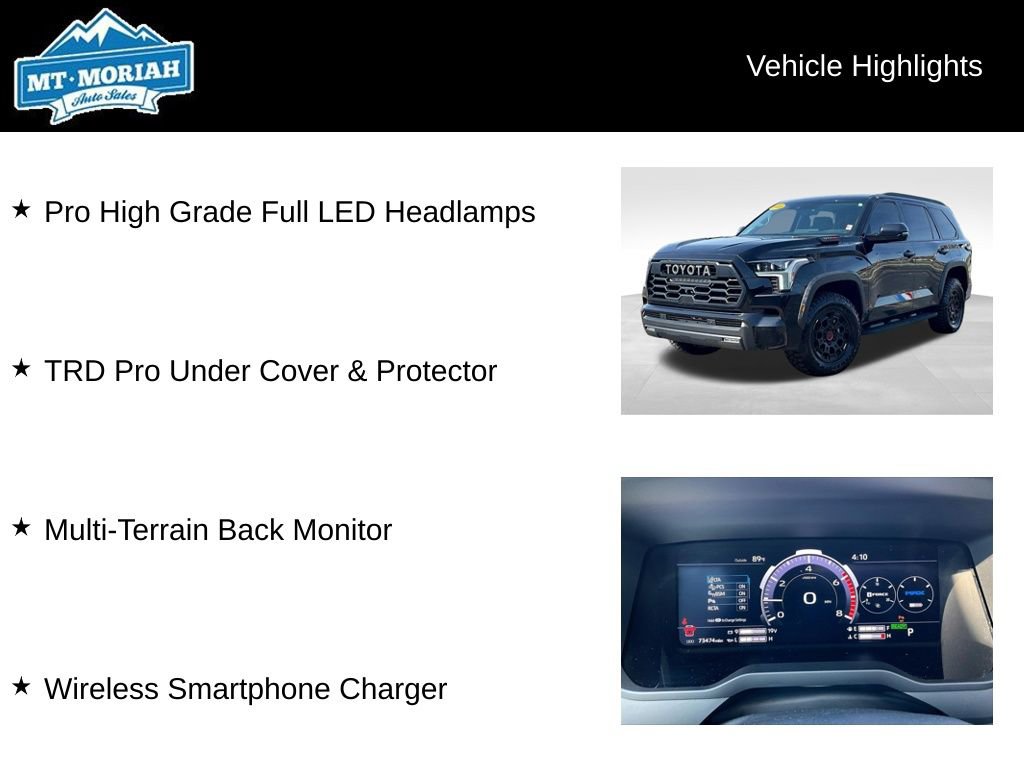 Used 2023 Toyota Sequoia TRD Pro AWD/4WD image 12