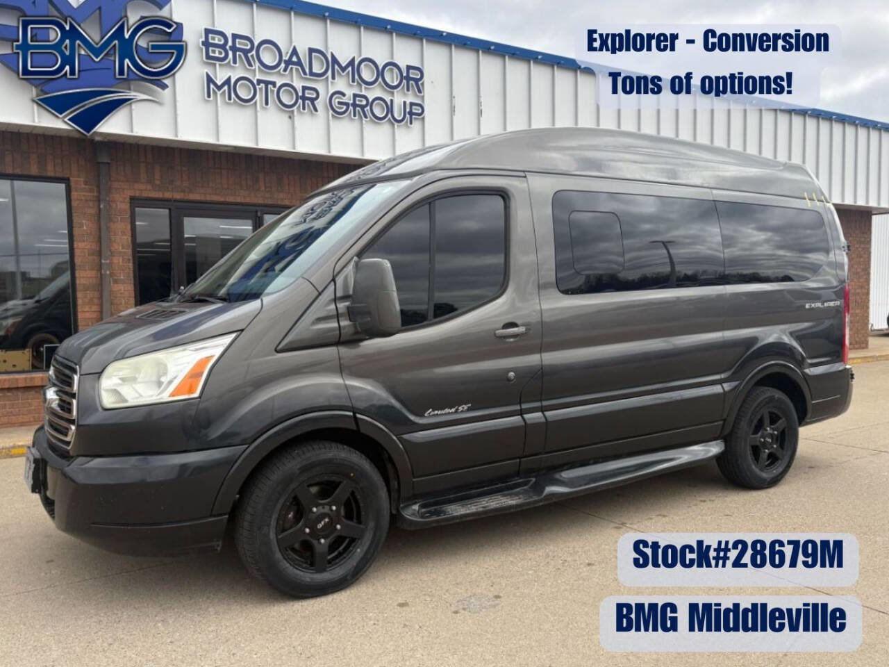 Used 2015 Ford Transit 150 130 Low Roof w/ Exterior Upgrade Package RWD image 1