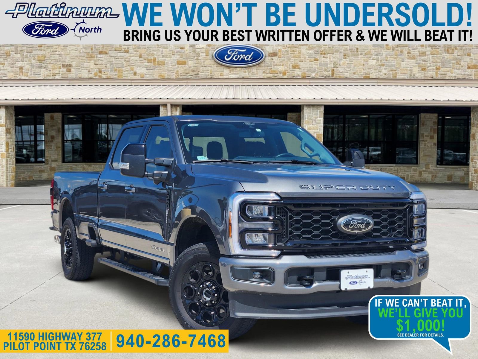Used 2025 Ford F350 Lariat w/ Black Appearance Package AWD/4WD 360° Tour