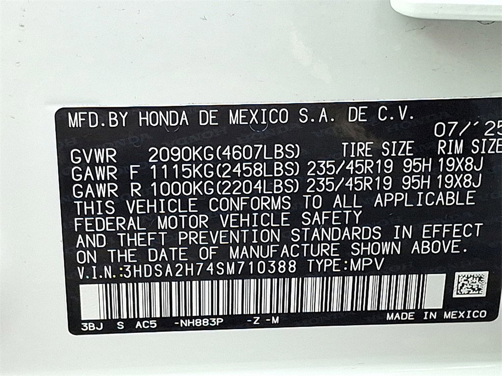 Certified 2025 Acura ADX A-Spec image 29