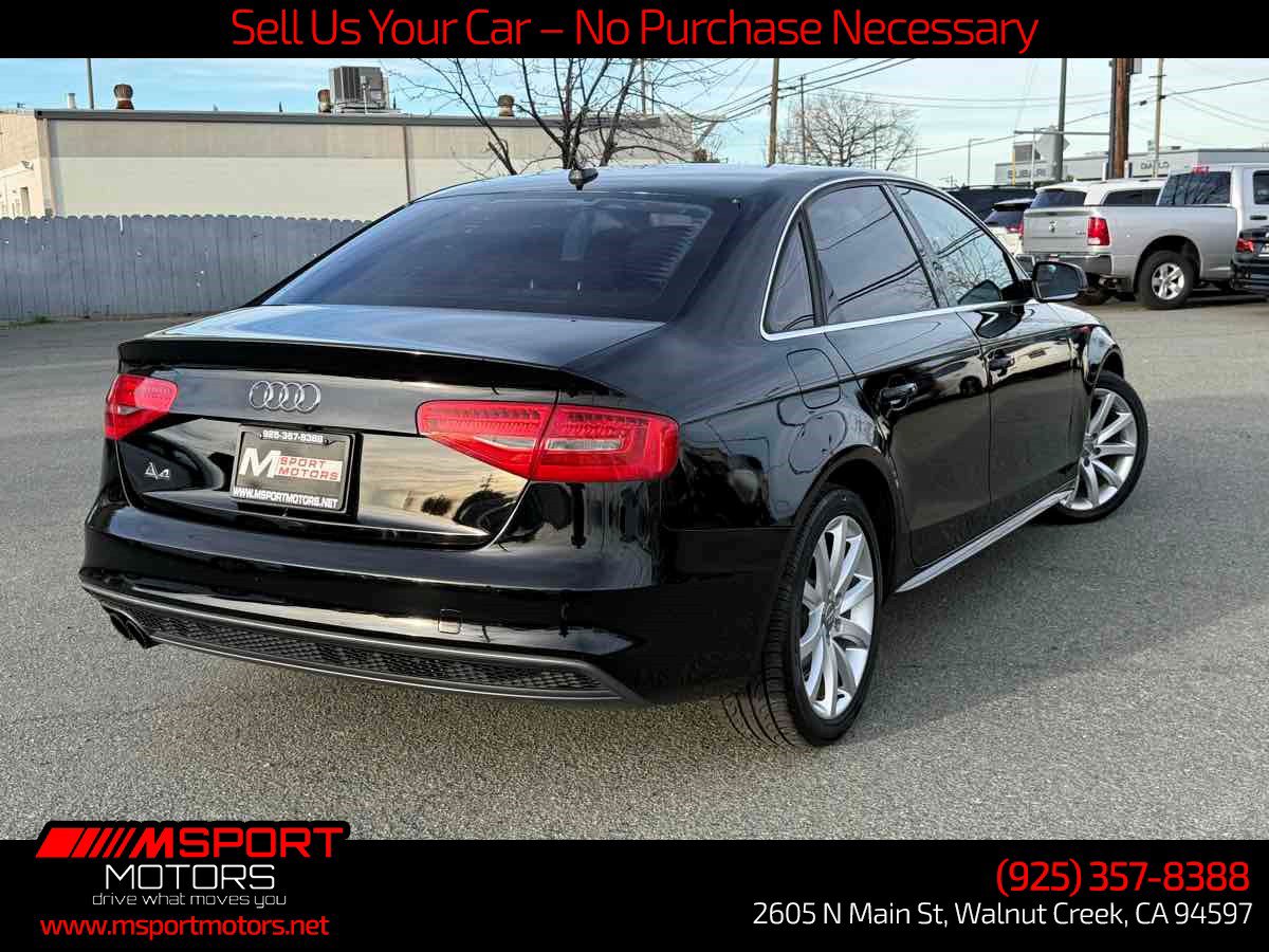 Used 2014 Audi A4 2.0T Premium w/ S Line Style Package FWD image 9