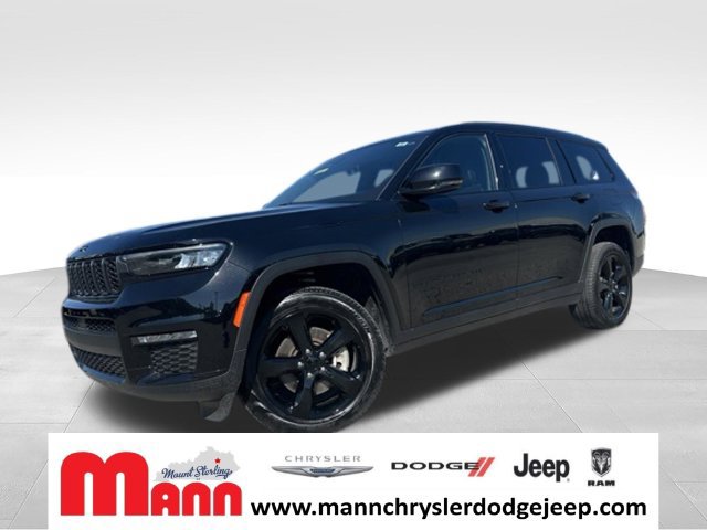 Used 2025 Jeep Grand Cherokee L Limited w/ Black Appearance Package AWD/4WD 360° Tour