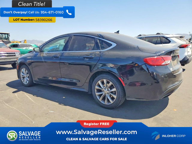 Used 2015 Chrysler 200 C w/ Navigation & Sound Group I FWD image 3