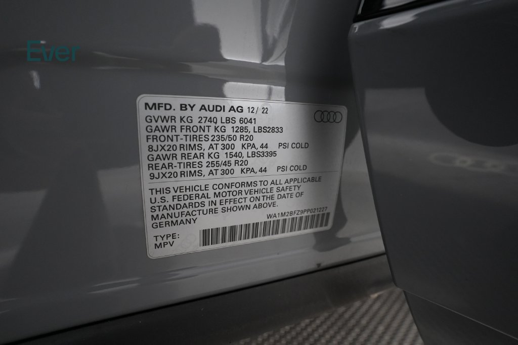 Used 2023 Audi Q4 e-tron Prestige w/ Black Optic Package AWD/4WD image 28