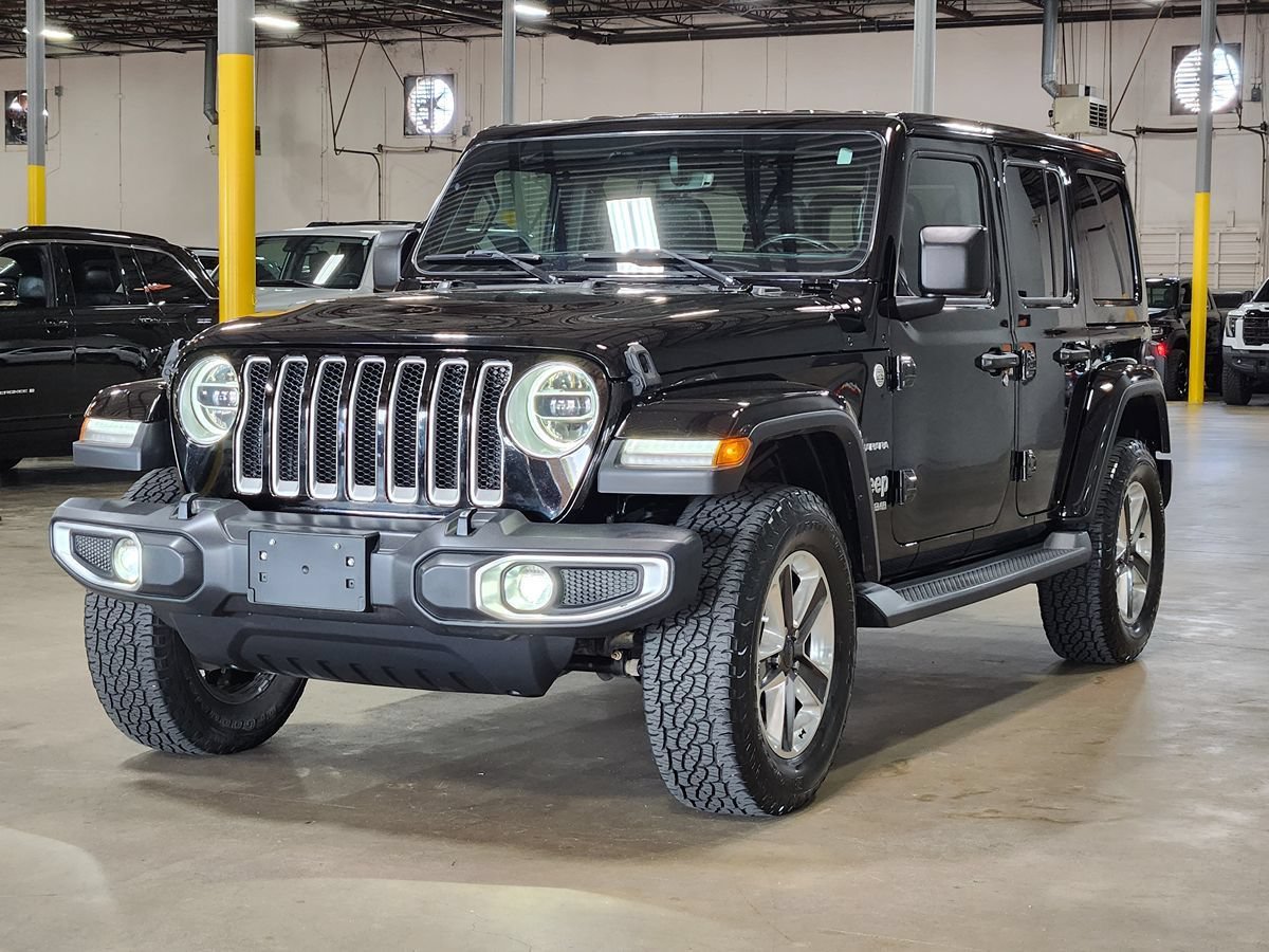Used 2020 Jeep Wrangler Unlimited Sahara AWD/4WD image 4