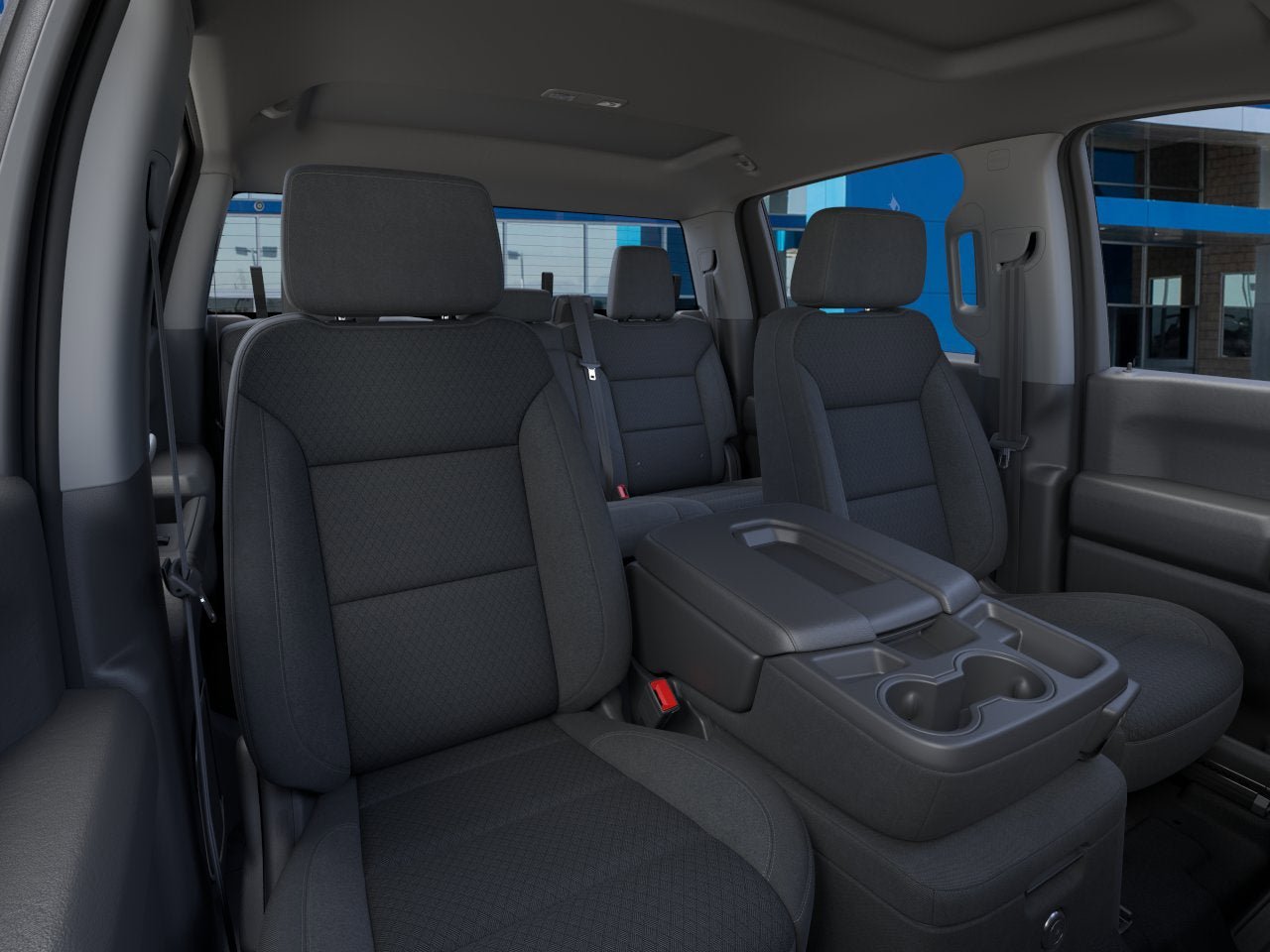 New 2026 Chevrolet Silverado 1500 Custom w/ Turbomax Blackout Package RWD image 16