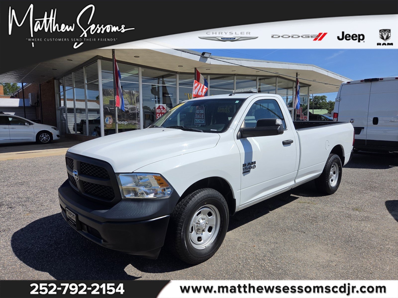 Used 2022 RAM 1500 Tradesman w/ Power & Remote Entry Group RWD image 1
