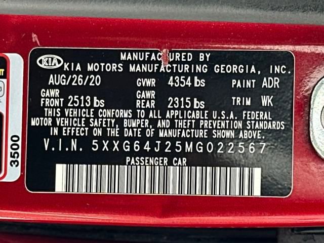 Used 2021 Kia K5 GT-Line image 32