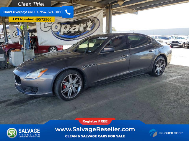 Used 2015 Maserati Quattroporte S Q4 AWD/4WD image 1