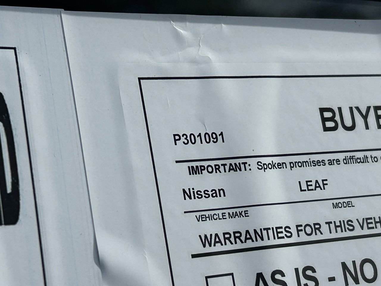 Used 2016 Nissan Leaf S w/ Charger Package image 36