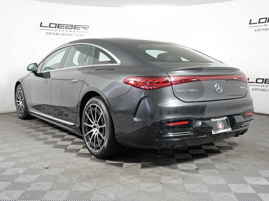 Used 2025 Mercedes-Benz EQS 580 4MATIC Sedan image 3