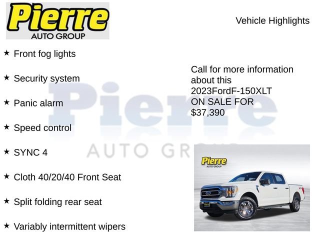 Used 2023 Ford F150 XLT w/ Equipment Group 302A High image 22
