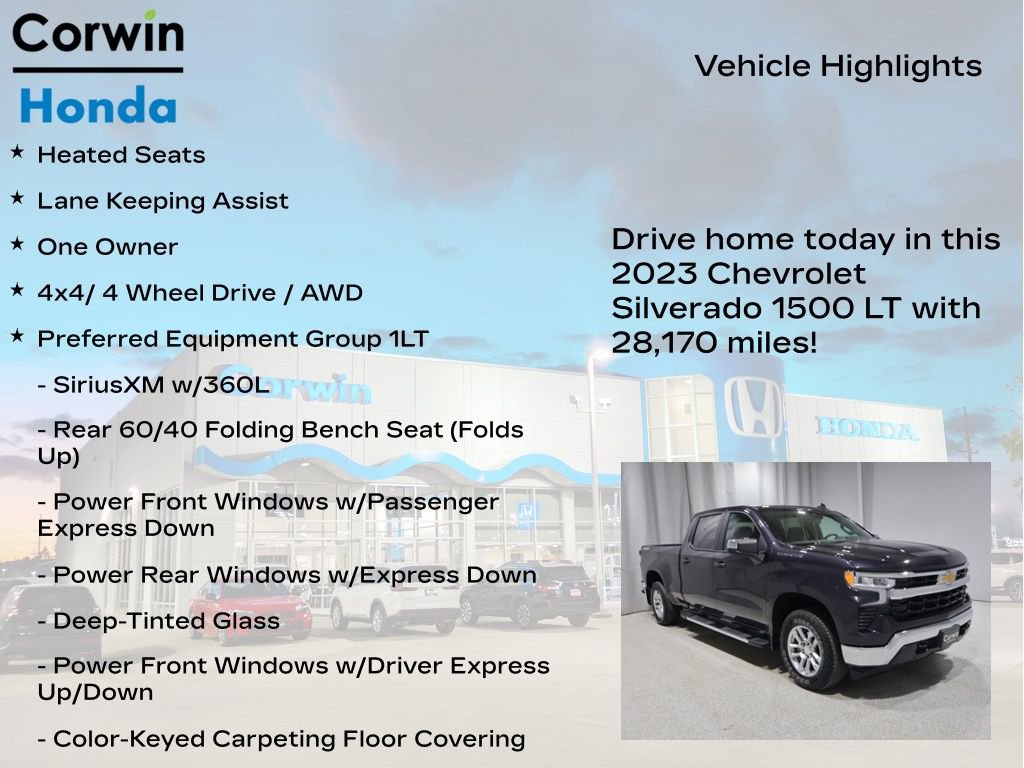 Used 2023 Chevrolet Silverado 1500 LT AWD/4WD image 7