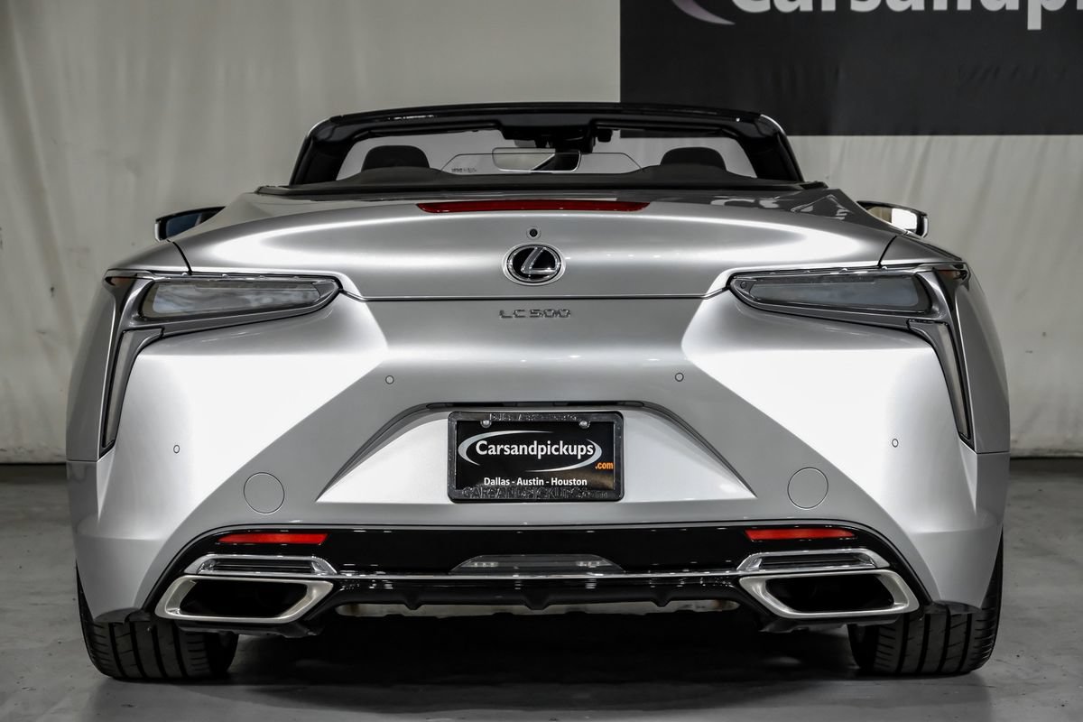 Used 2021 Lexus LC 500 Convertible w/ Touring Package RWD image 9
