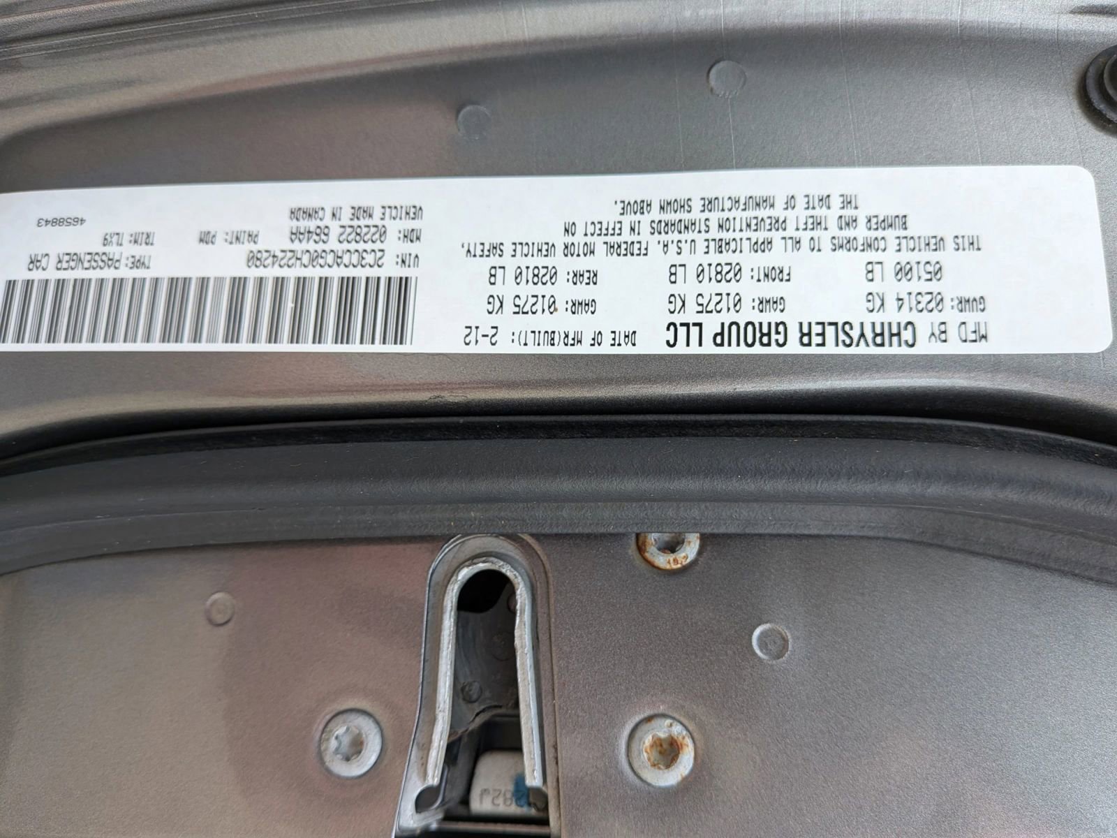 Used 2012 Chrysler 300 Limited RWD image 48